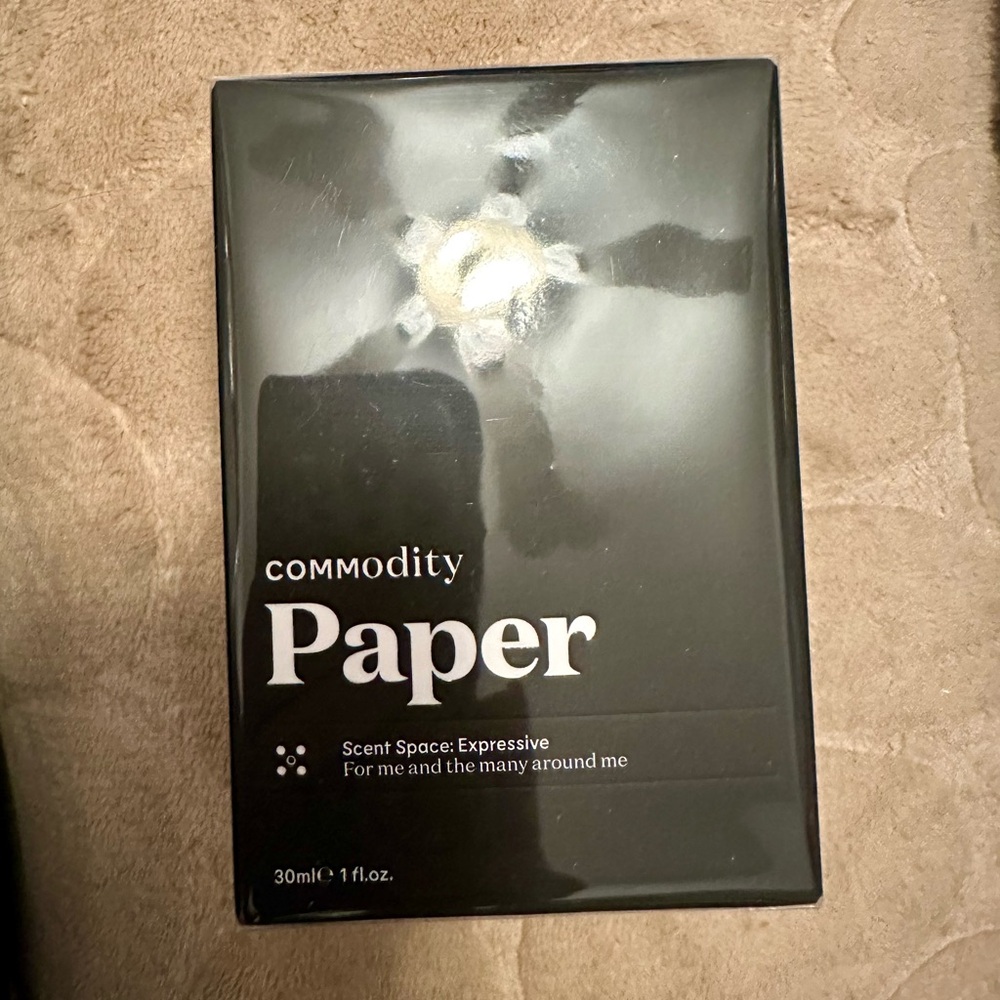 Commodity Paper Fragrance NEW